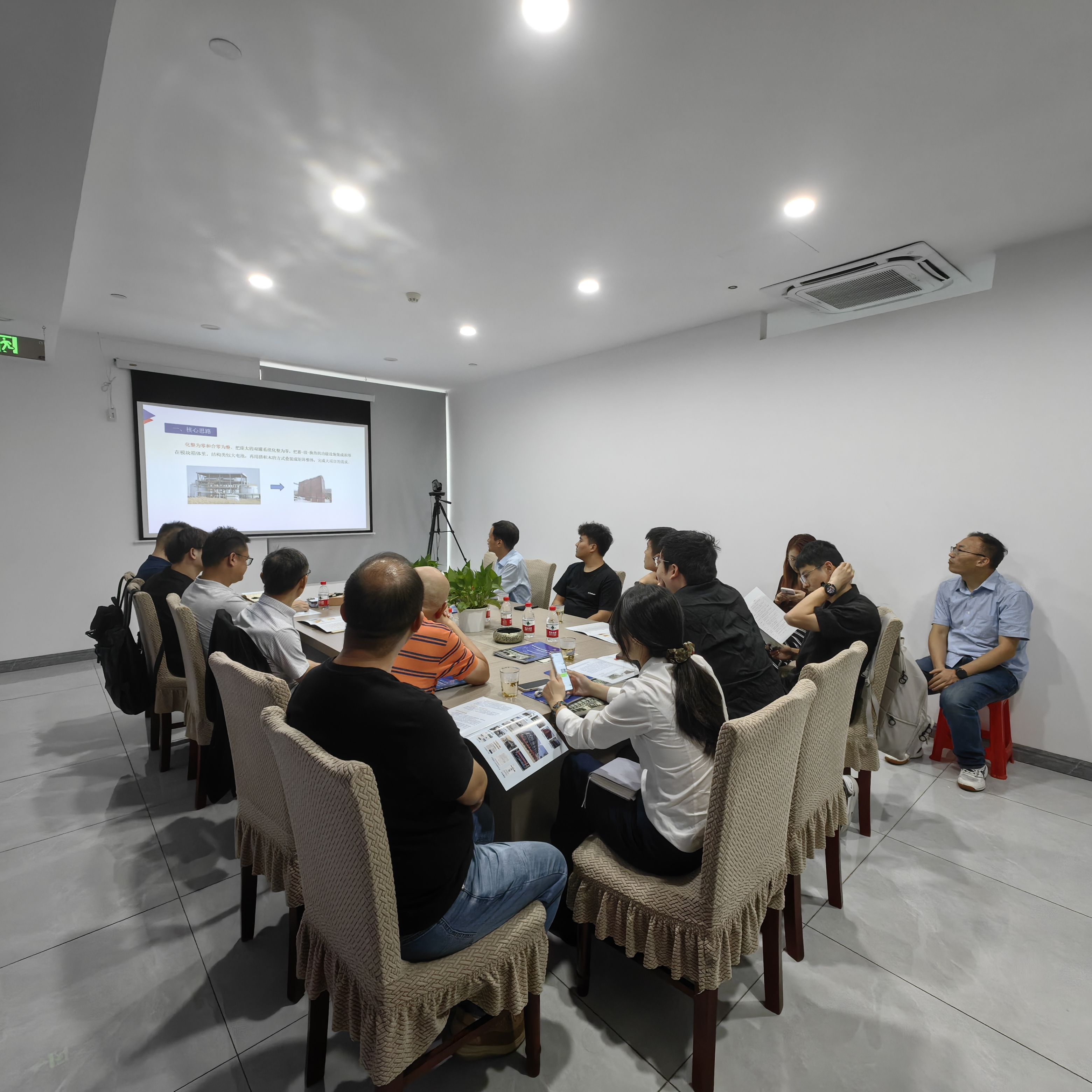 浙江昱华新能源科技有限公司走访交流